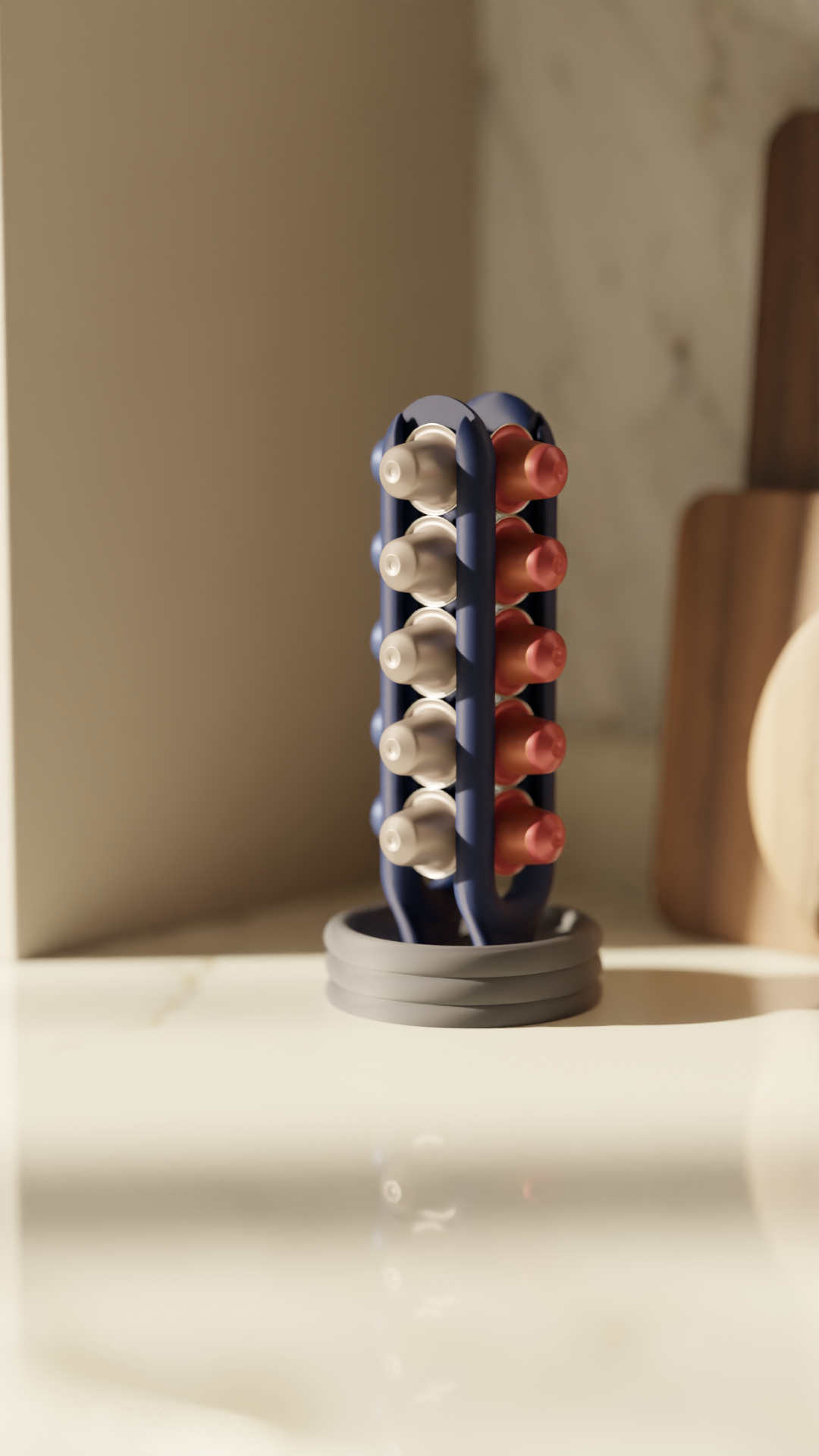 Coffee capsule holder